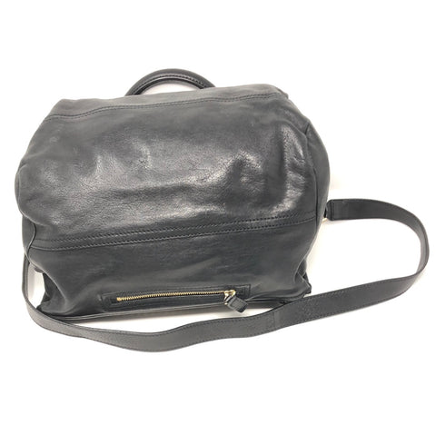 GIVENCHY Black and gold studded Medium pandora bag