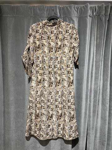 Altuzarra Snakeprint Button Down Shift Dress 'The Narcissa Dress'