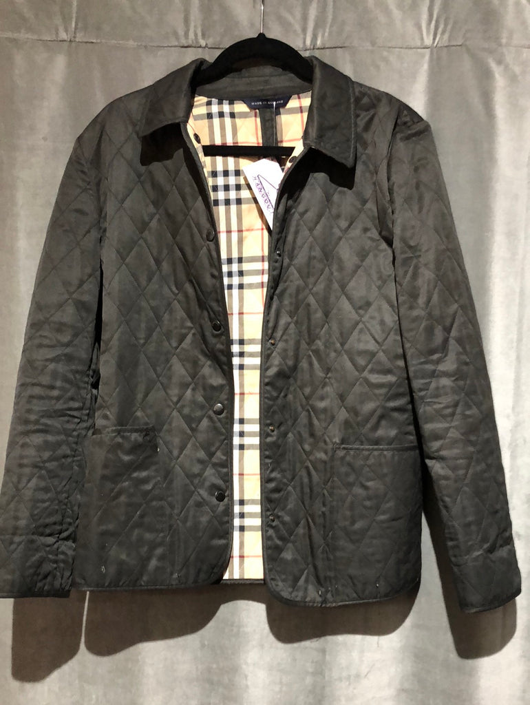 Burberry Black Quilted Jacket