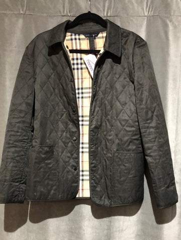 Burberry Black Quilted Jacket