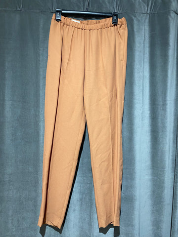 Dries Van Noten Muted Orange Elastic Waist Pants