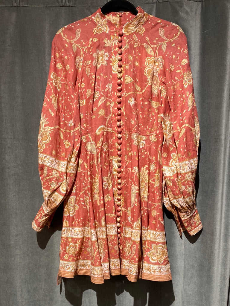 zimmermann veneto border short dress Pre-loved Zimmermann Veneto Border Short Dress