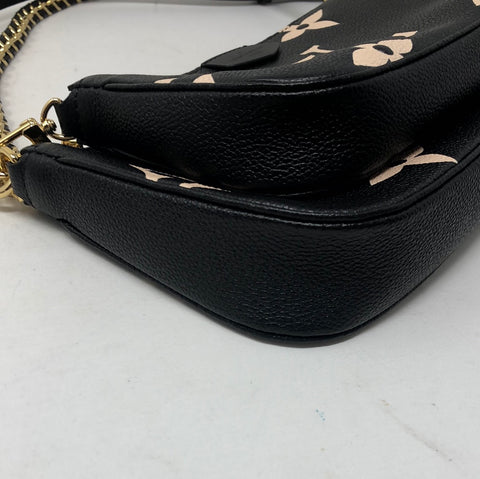 Louis Vuitton multi Pochette Black and Tan
