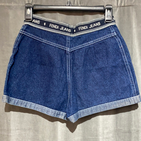 Fendi Jeans MIni Denim Booty Shorts