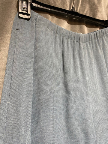 The Row Slate Blue Elastic Top Full Pant