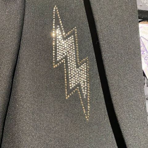 Zadig and Voltaire Black Blazer with Sequin Star Design