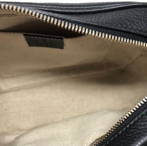 Gucci Black Soho Small Leather Disco Bag
