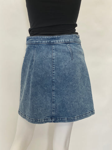 Rag & Bone Denim Mini Skirt