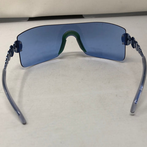 VINTAGE: Christain Dior Millenium Shield Sunnies (Light Blue)