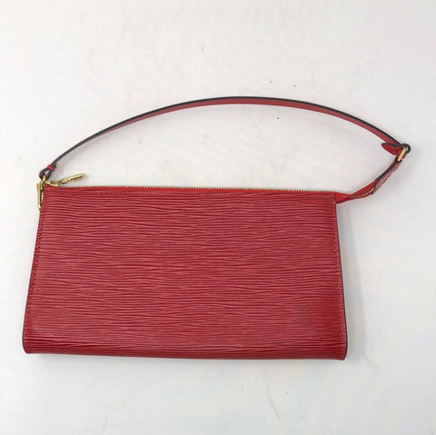 Vintage: Louis Vuitton Red Epi Leather Pochette
