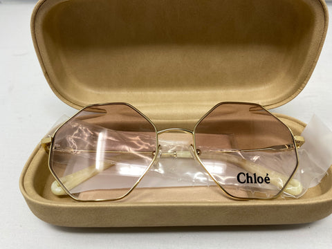 Chloe Mod Rectangle Full Rim Optical Frames