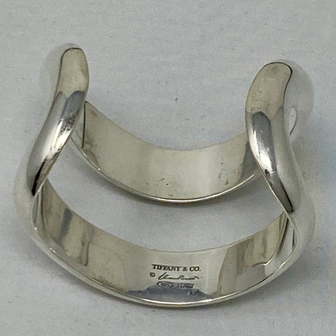 Tiffany & Co. Sterling Silver Open Center Cuff Bracelet