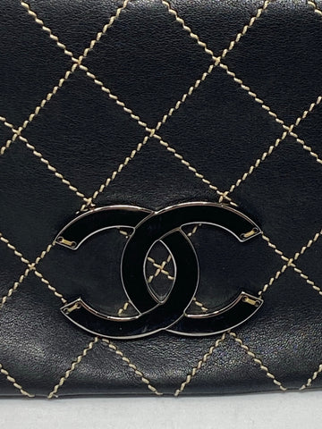 Chanel Surpique Accordian Bag