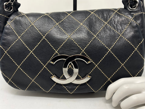 Chanel Surpique Accordion Bag