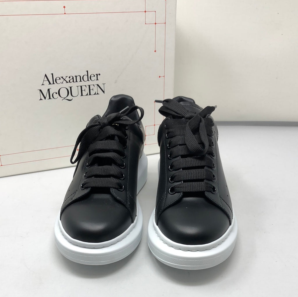 Alexander McQueen Black Leather Sneaker