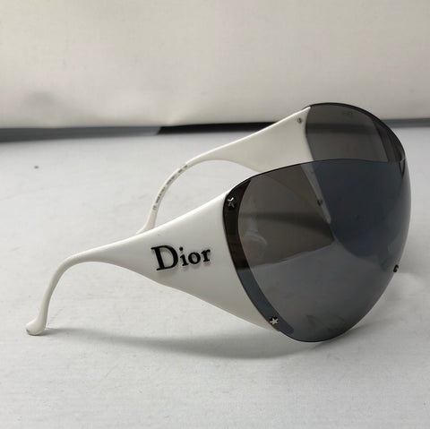VINTAGE: Christian Dior White SKI 1 (no closure) Sunnies