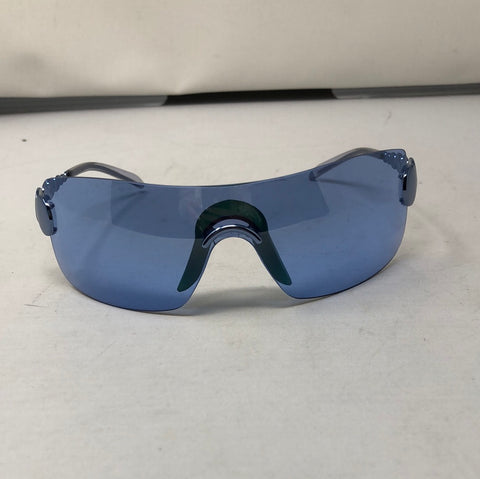VINTAGE: Christain Dior Millenium Shield Sunnies (Light Blue)