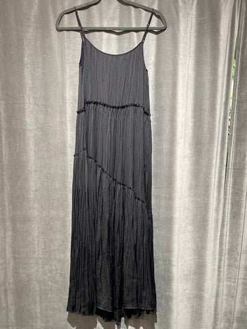 Vince Black Spaghetti Strap Maxi Dress