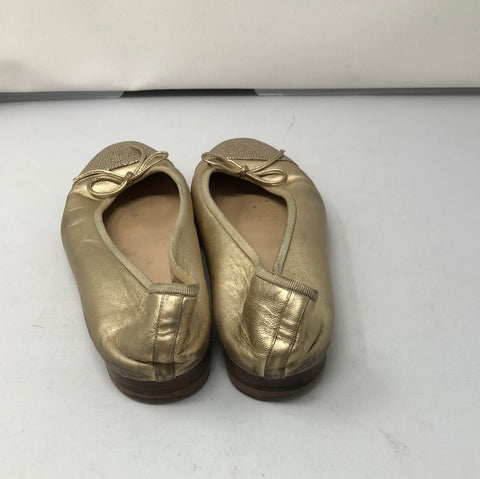 Chanel Gold Two Texture Ballet flat