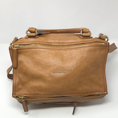 GIVENCHY Tan Leather Medium Pandora bag
