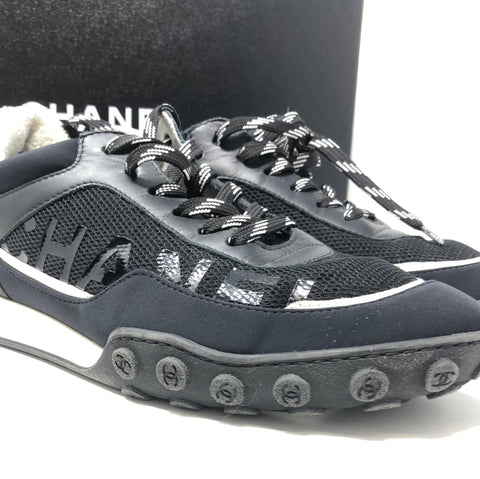 Chanel Black and White Sneaker – The Hangout