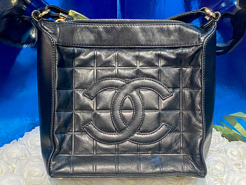 Chanel Black Leather 