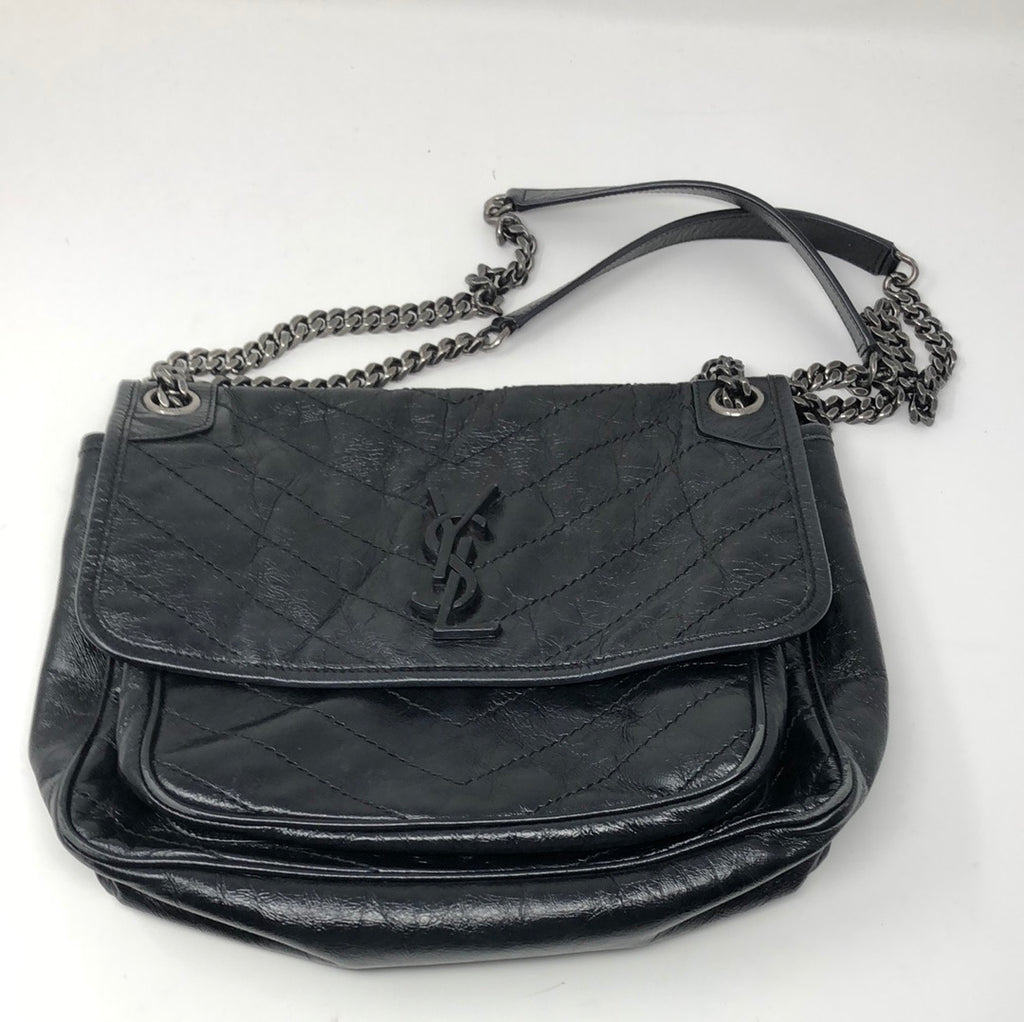 Saint Laurent Medium Niki Leather Crossbody Bag