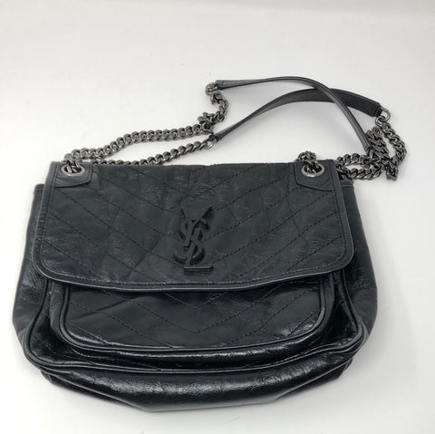 Saint Laurent Medium Niki Leather Crossbody Bag