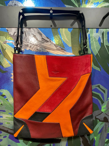 Rag & Bone Leather and Suede Multi color Tote Bag