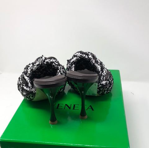 Bottega Veneta Braided Rope and Leather Sandal/Mule