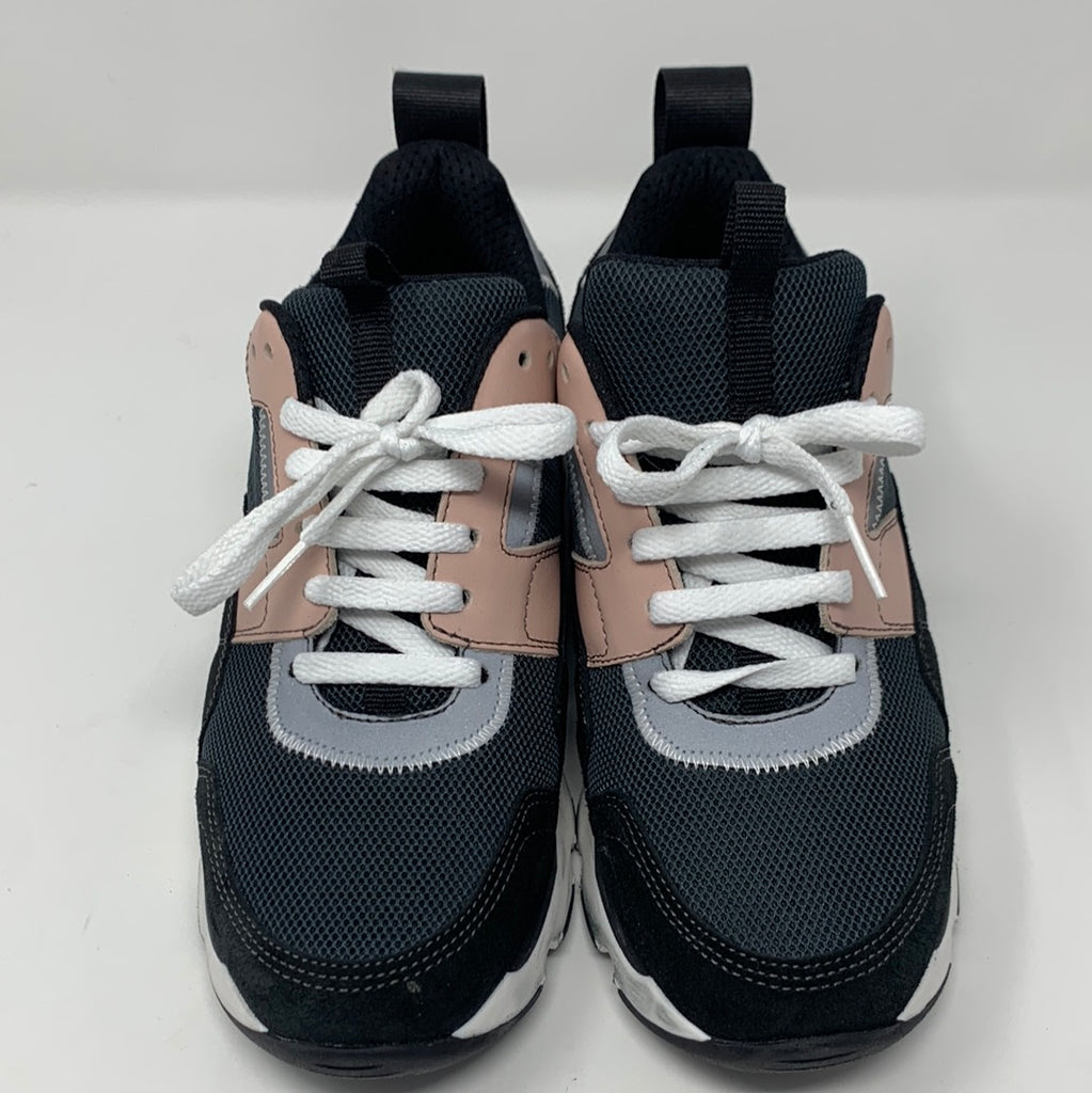 MARNI Navy and Pink Sneakers