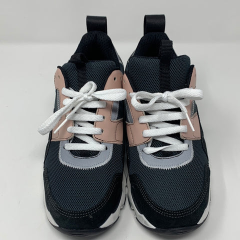 MARNI Navy and Pink Sneakers