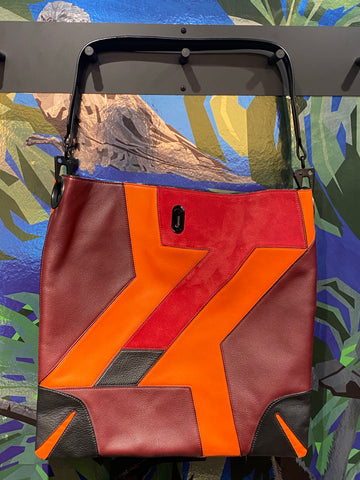 Rag & Bone Leather and Suede Multi color Tote Bag