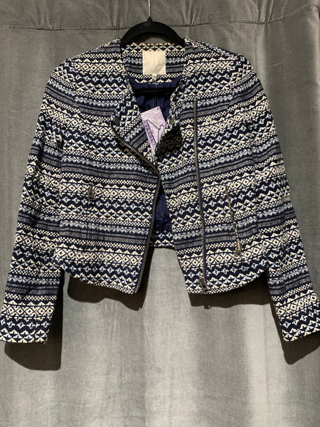 Joie Blue Printed Blazer