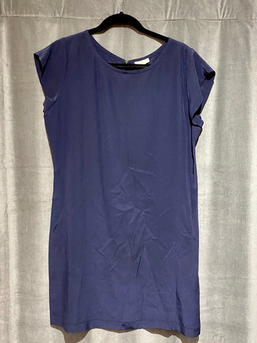 Joie Silk Chiffon Short Sleeve Shift Dress