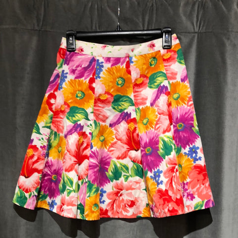 Vintage: Dolce & Gabbana Floral A Line Skirt