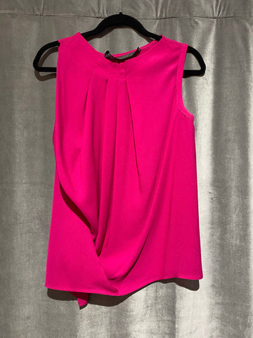 Yigal Azrouel Pink Silk Sleeveless Blouse