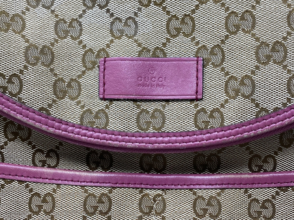 Gucci Girls GG Canvas Diaper Bag – The Hangout