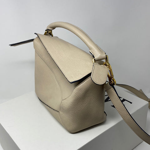 Loewe Puzzle Edge Bag Angora
