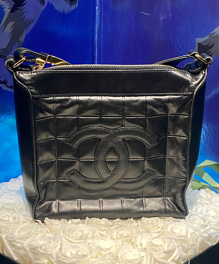 Chanel Black Leather 