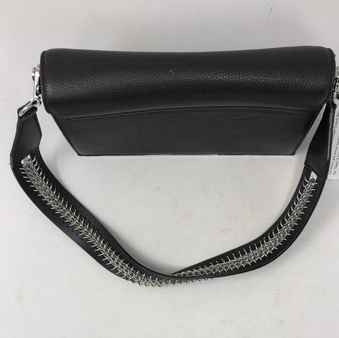 Alexander Wang Black Riot Leather Convertible Clutch Bag