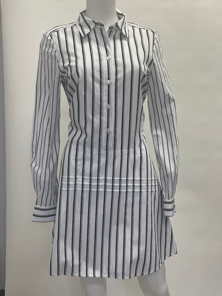 Derek Lam Striped Shirt Dress