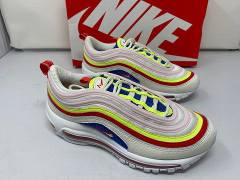 Nike Air max 97- Neon Yellow, Red Blue