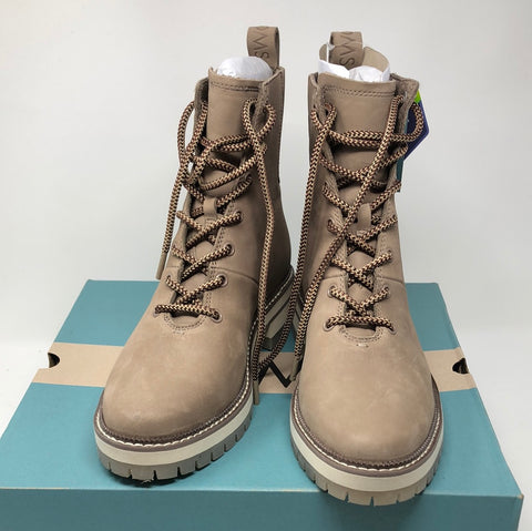 Toms Frankie Combat Boot In Neutral Tan (water resistant)