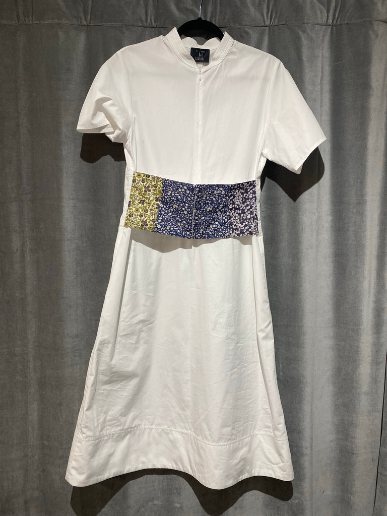 Barney's NY Shortsleeve Cotton Dress with Attached Corset
