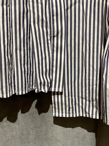 Equipment Cotton Gigi Striped Layered Hem Dress