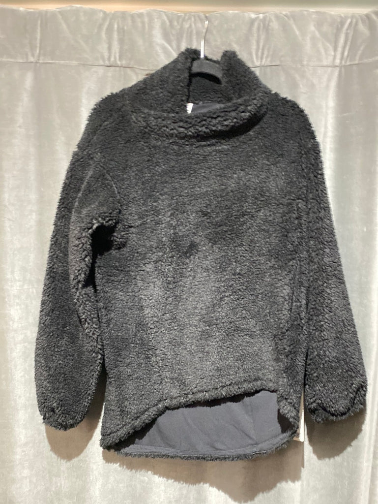 Lululemon Black 'Warmth Restore' Cowel Neck Sweater