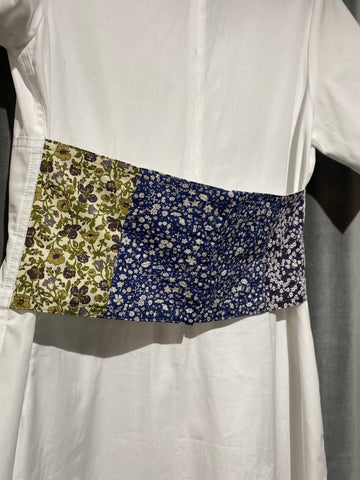 Barney's NY Shortsleeve Cotton Dress with Attached Corset