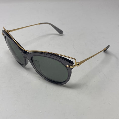 Alexander Mcqueen Grey and Gold 4273/S Cat Eye Sunglasses