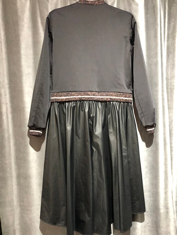 Sisley Bomber Jacket with Removable Bottom Drape